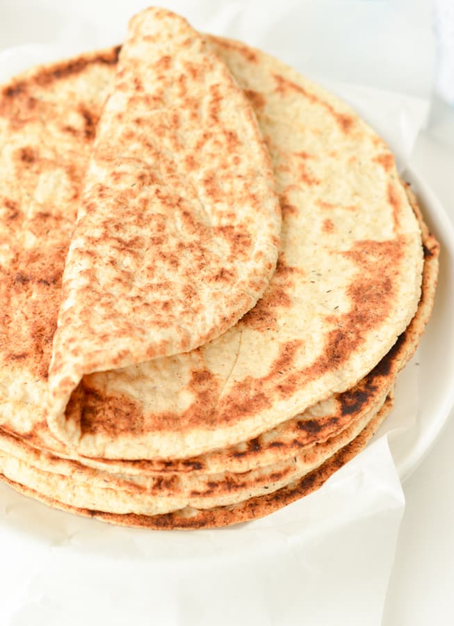 Soft ketogenic Coconut-Almond mix bread – gluten-free friendly , low-carb pita style bread/ tortilla wraps from Keto and Dough, healthy bread near me for sandwiches and snake's