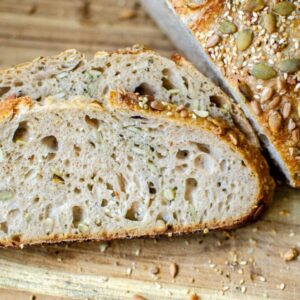 Nutritious multi-seed sourdough bread 400g – artisan sourdough, packed with seeds near me for healthy meals