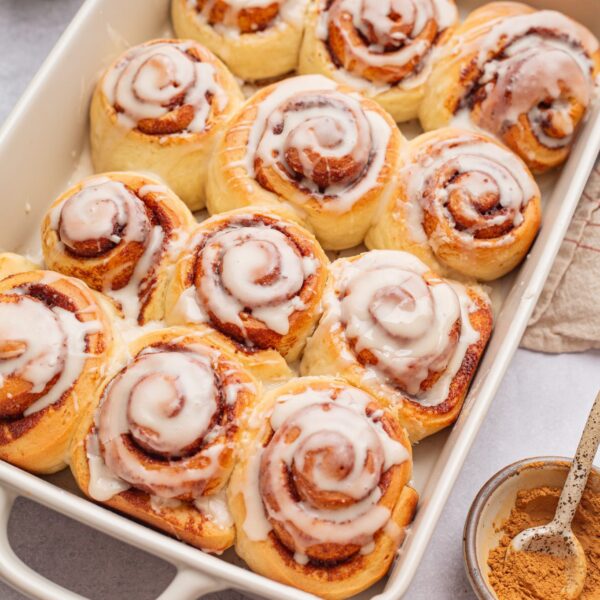 Freshly baked cinnamon delights in Doha near me